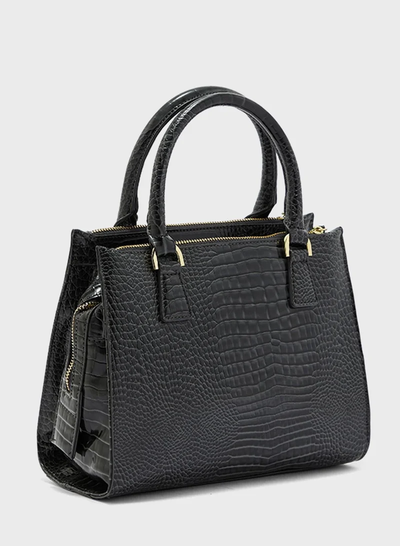 Trend Shoppe The Naturalizer Naturalizer Textured Satchel Bag For