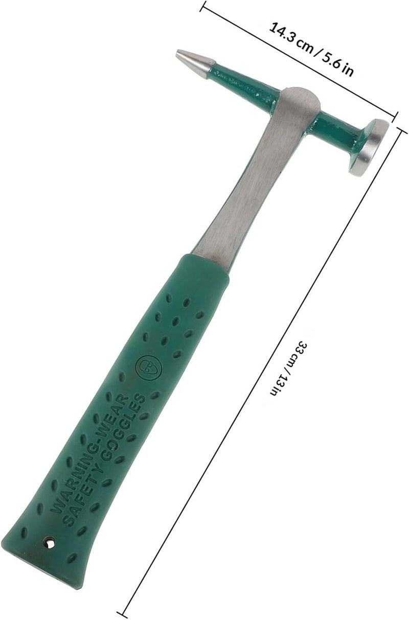 Auto Body Hammer with Integrated Pointed Tip, Sheet Metal Repair Hook for Car Dent Removal, Automotive Tool for Precise Sheet Metal Body Repair and Auto Mechanic Use - Image 2