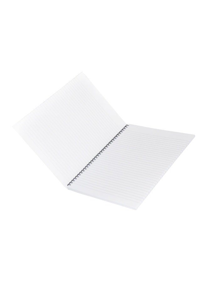 FIS Spiral Soft Cover Notebook Single Line A4, 100-Sheets 10-Piece - FSNBA41902S - Image 3