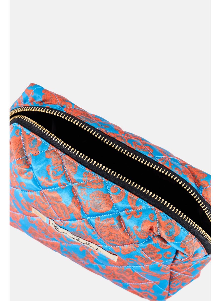 Florence Broadhurst Women Brand Logo Cosmetic Bag, Multicolor  - Image 3