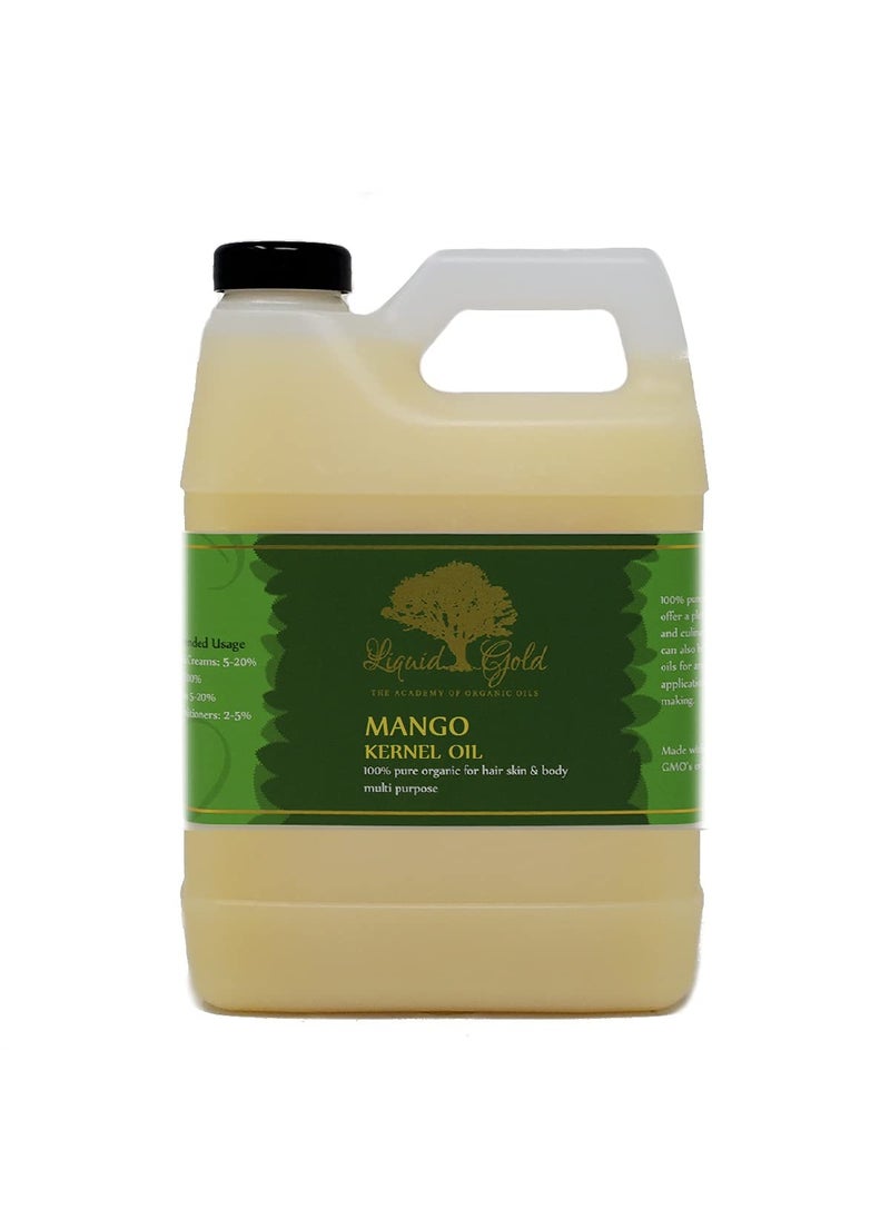 Liquid Gold Inc - 32 oz  Premium Mango Kernel Oil  100 Pure Cold Pressed Natural Organic - Image 1