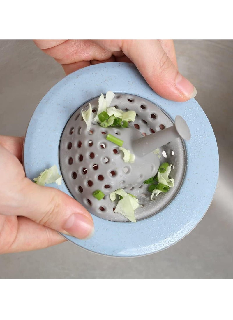 Oasisgalore Kitchen Sink Strainer Stopper Kit, Silicone Sink Drain Strainer & Stopper , Shower Drain Hair Catcher, Sink Drain Cover  - Image 5