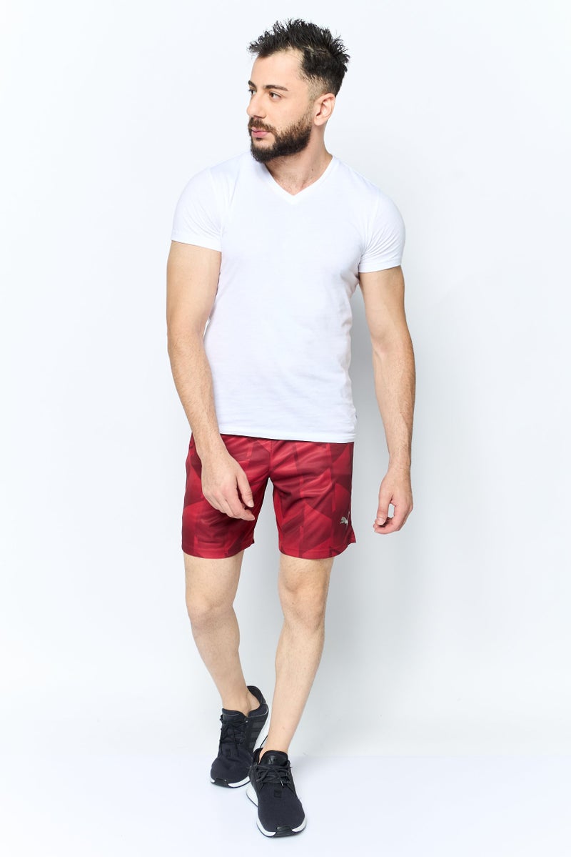 PUMA شورتات تدريب رياضية للرجال، أحمر - Image 4