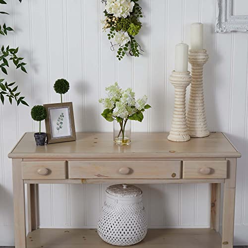 Nearly Natural Lilac Silk Flower Arrangement - Image 5