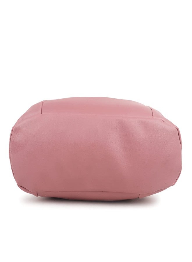 ALIZA Classic Stylish handbag Girls and Women (PINK) - Image 3