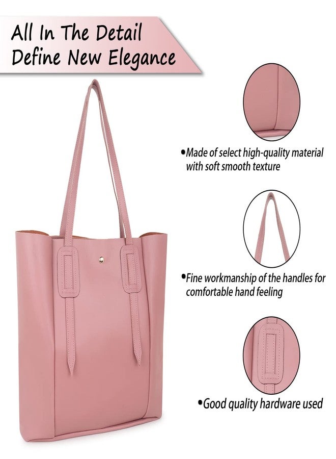 ALIZA Classic Stylish handbag Girls and Women (PINK) - Image 4