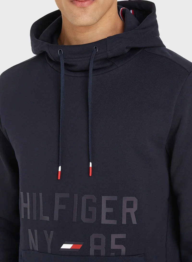 TOMMY HILFIGER Graphic Print Hoodie