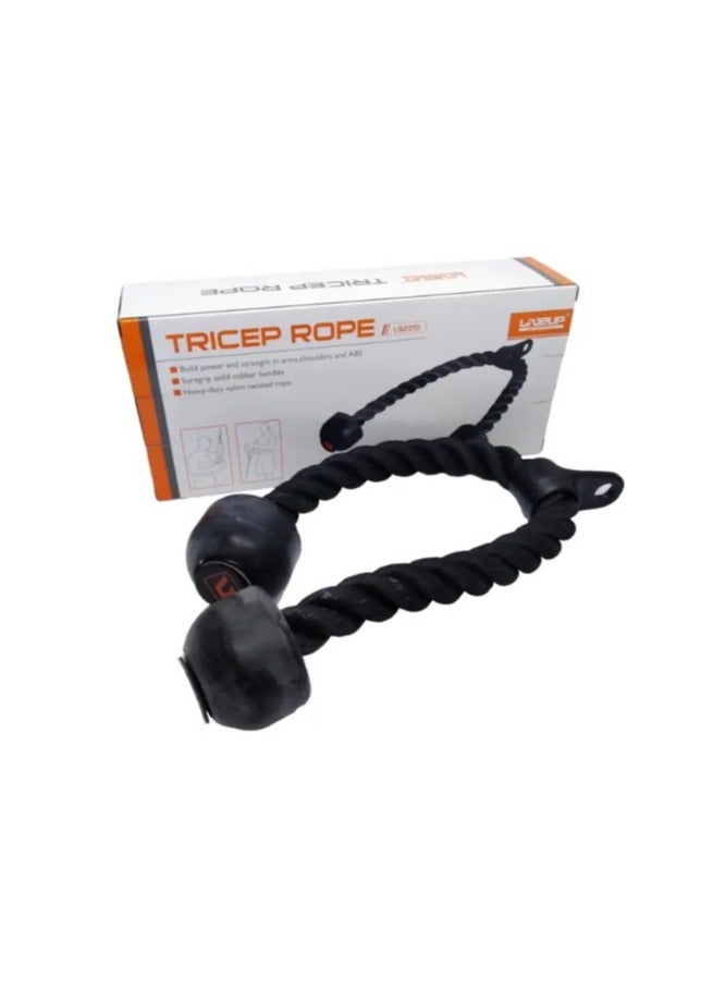 ليف أب حبل ترايسبس 700 ملم من تي ايه سبورت لون أسود LS2251 - Image 4