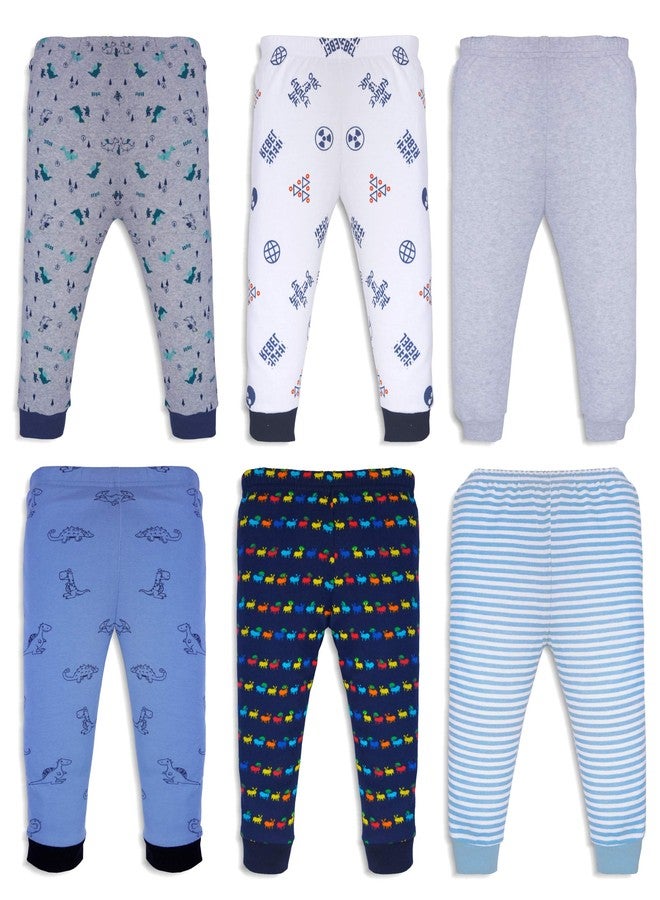 X2O Cotton Baby Pajama Pants with Rib (Unisex) (Multicolor) (Assorted Prints) (4 to 5 Years) Pants_003 Regular - Image 3