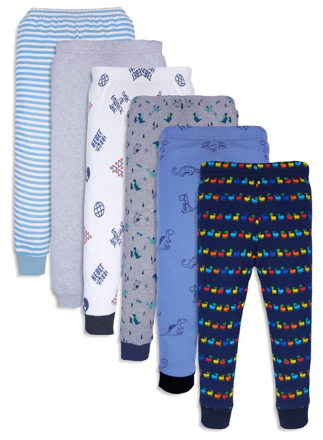 X2O Cotton Baby Pajama Pants with Rib (Unisex) (Multicolor) (Assorted Prints) (4 to 5 Years) Pants_003 Regular - Image 1