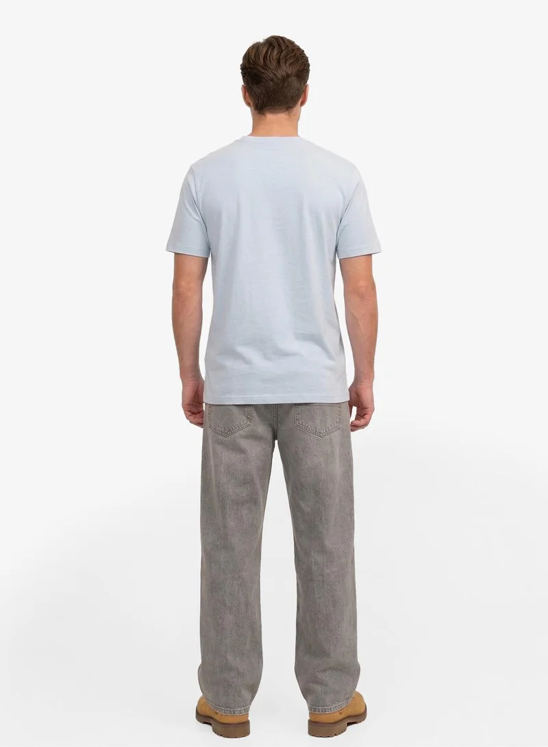 JACK & JONES Logo Crew Neck T-Shirt