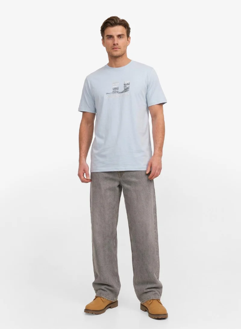 JACK & JONES Logo Crew Neck T-Shirt