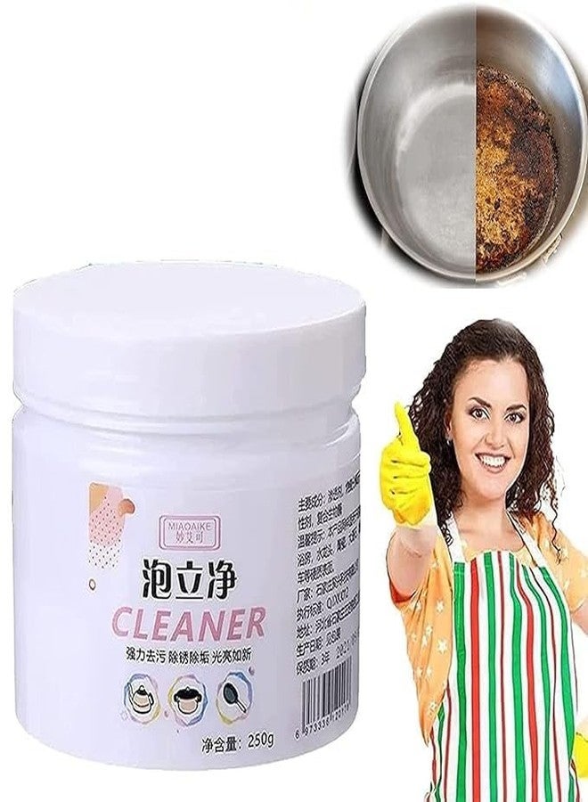 Calyrex Foam Rust Remover, Kitchen All-Purpose Cleaning Powder, 2023 New Kitchen Instant Cleaning Powder, Multi-Purpose Foam Cleaner Rust Remover, Kitchenware Cleaning Agent, Soak to Clean Greasy Dirt - Image 1