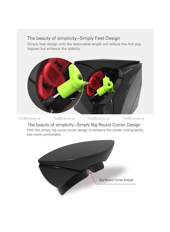 QiYi STICKERLESS NON-MAGNETIC SPEEDCUBE - IVY - Image 2