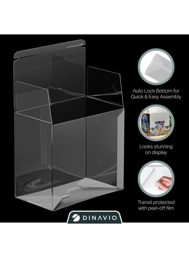 Dinavio Crafthouse PET Plastic Pokemon Booster Box Case - Pokemon Booster Box Display Case Protector - Pokemon Storage Box - 0.5mm Thick Protective Pokemon Card Display Case (Pack of 5) - Image 4