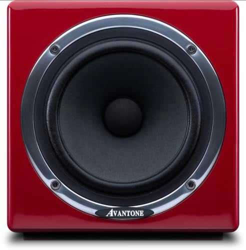 Avantone Pro Active MixCube 5.25 Inches Powered Studio Monitor - Red, Each - Image 4