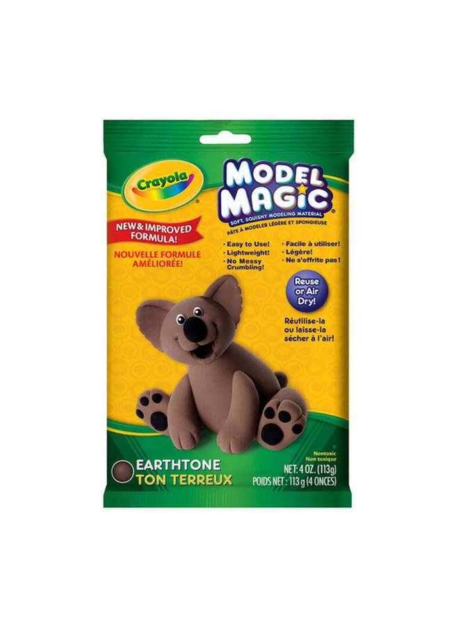 Crayola Lightweight and Flexible Model Magic Clay Earthtones 113g CRA5744590003 - Image 1