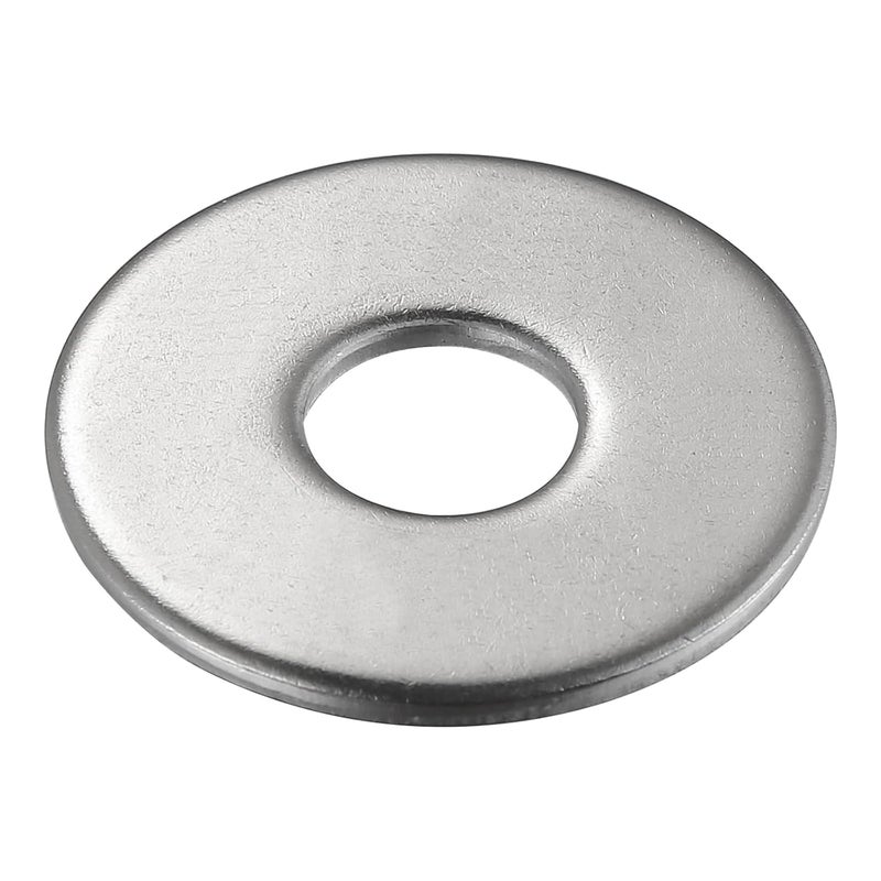 Wensilon Store (100 قطعة) 5/16" × 1" غسالات مسطحة من الفولاذ المقاوم للصدأ 304 للبراغي والصواميل، مناسبة لصيانة المصانع، المطبخ، المتجر والبناء الخارجي - Image 1