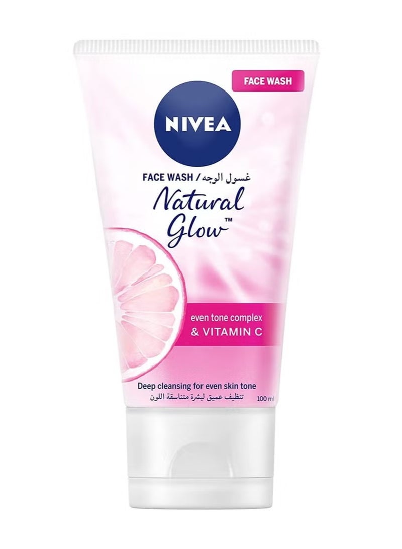 Nivea Natural Glow Face Wash 100ml