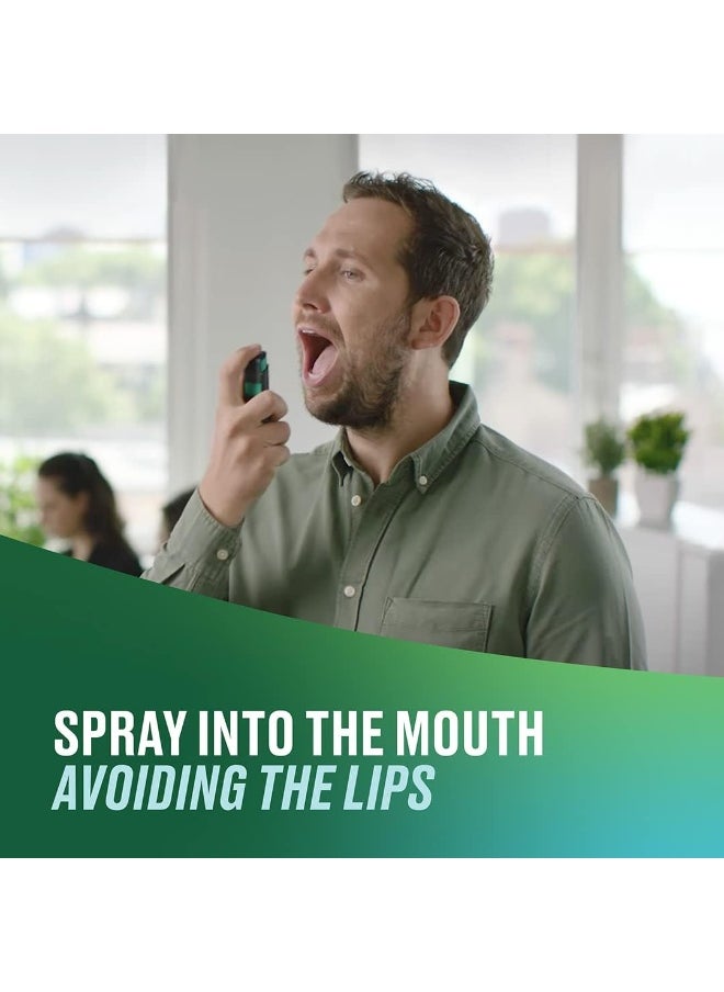 nicorette Nicorette QuickMist Mouth Spray (Fresh Mint, 2 x 150 Sprays, 1mg)  - Image 5