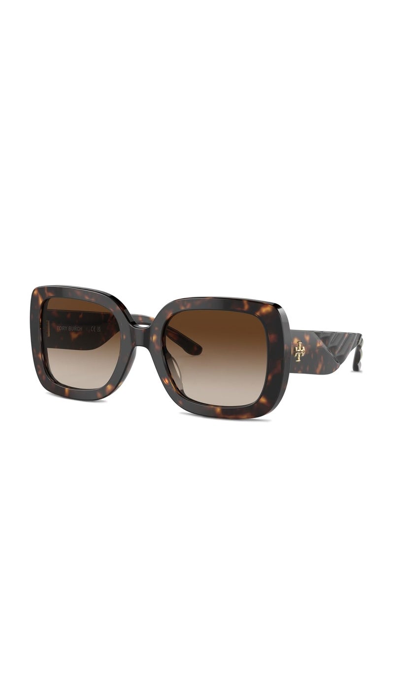 Tory Burch Sunglasses TY 7179 U 172813 Dark Tortoise - Image 5