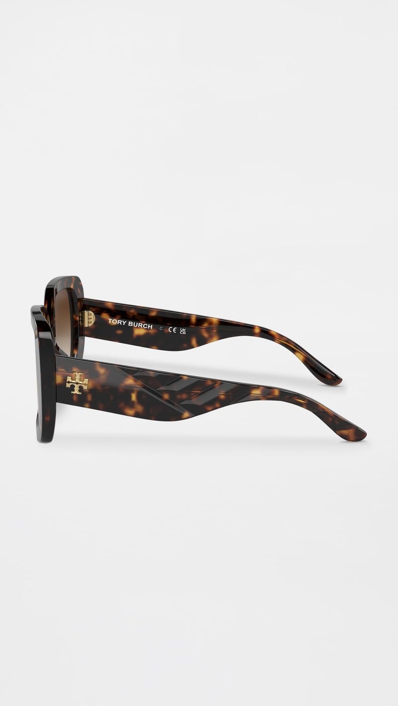 Tory Burch Sunglasses TY 7179 U 172813 Dark Tortoise - Image 3