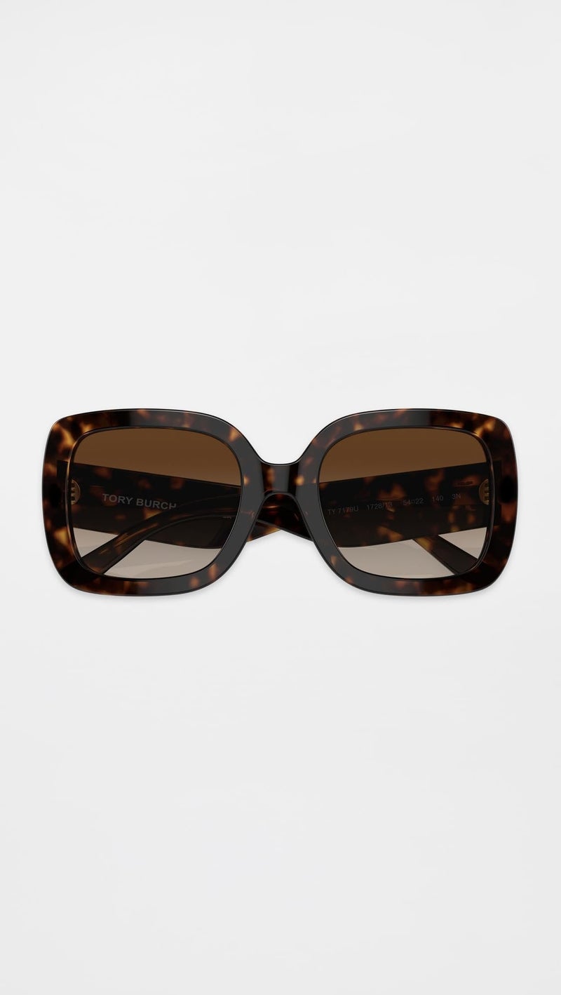 Tory Burch Sunglasses TY 7179 U 172813 Dark Tortoise - Image 4