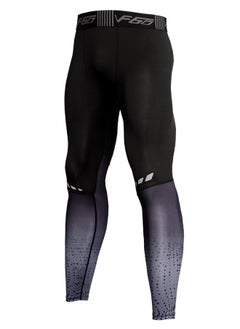 CANGHPGIN Men Quick Dry Breathable Sports Pants Black/Grey  - Image 2