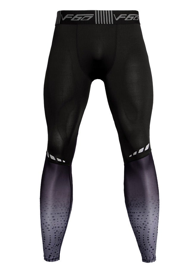 CANGHPGIN Men Quick Dry Breathable Sports Pants Black/Grey - Image 1