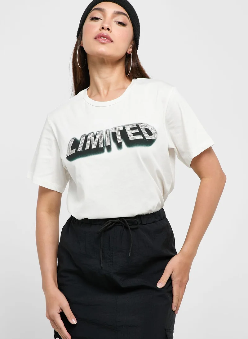 Ginger Embellished Graphic T-Shirt