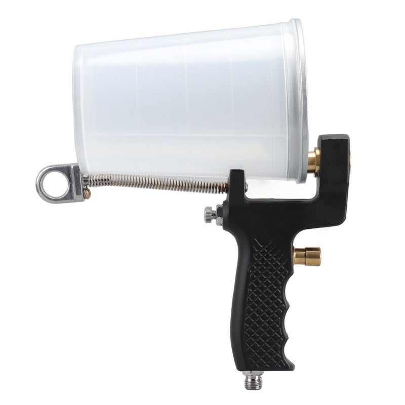 Gelcoat Spray Gun Alloy Steel Set with 2 1000ml Cups FN5 Nozzle - 5/32in Gel Coat Resin Sprayer with Adjustable Air Valve for Wide Usage - Image 5