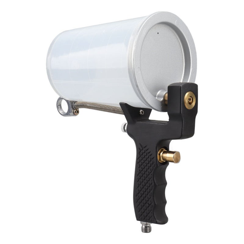 Gelcoat Spray Gun Alloy Steel Set with 2 1000ml Cups FN5 Nozzle - 5/32in Gel Coat Resin Sprayer with Adjustable Air Valve for Wide Usage - Image 4