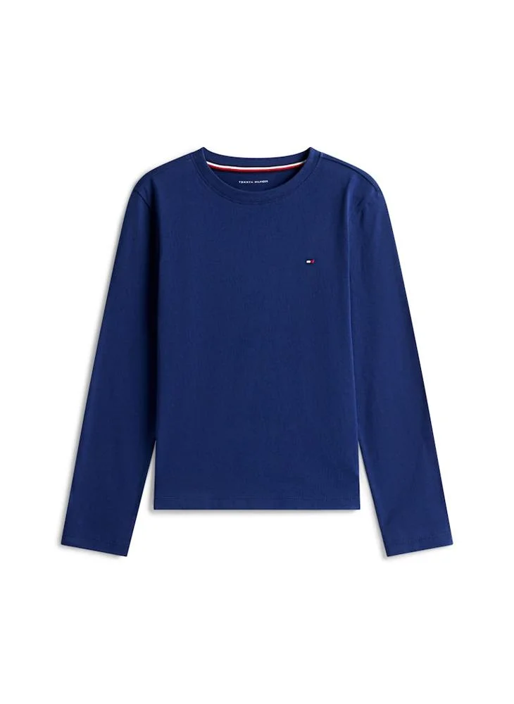 TOMMY HILFIGER Kids Crew Neck T-Shirt And Pant Set