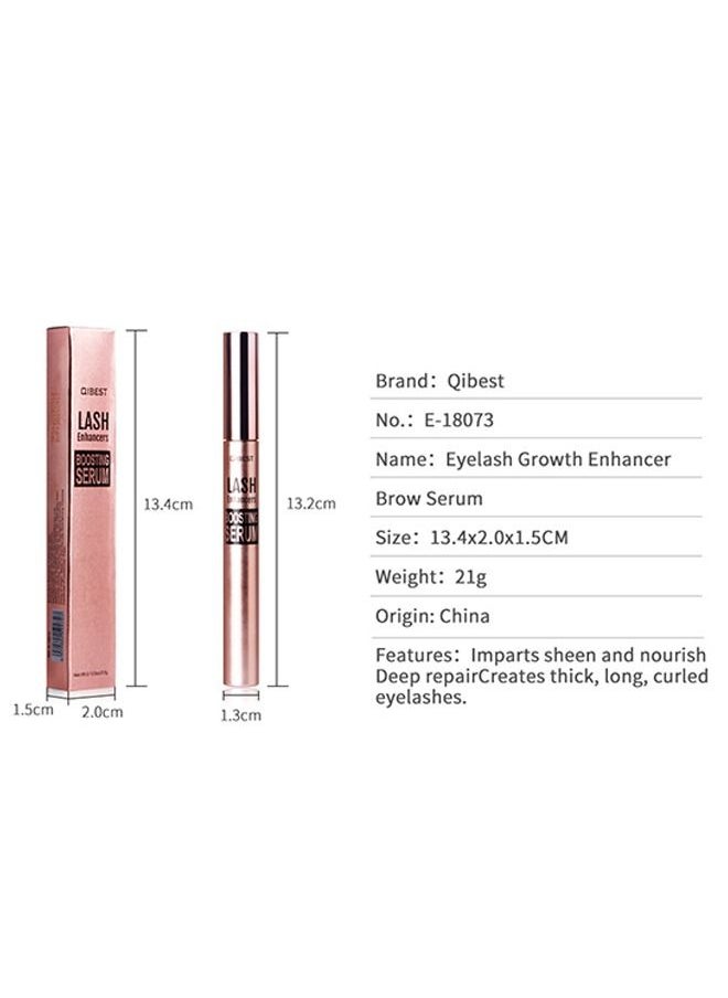 Eyelash Growth Serum, Eyelash Growth Enhancer Longer Fuller Thicker Lashes Eyelash Enhancer for Long, Luscious Lashes and Eyebrows