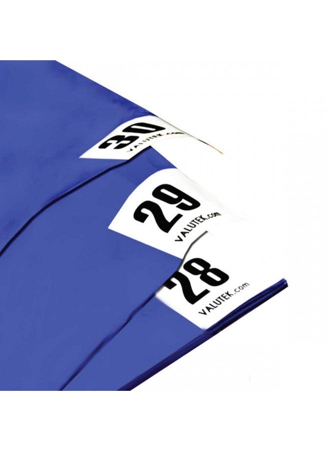Valutek Sticky Mat For Cleanrooms, Adhesive Tacky Mat, Capture Dirt And Dust, Ideal For Hospital Labs Fabs Warehouse (4 Pads Of 30 Sheets) (24" X 36", Blue) 