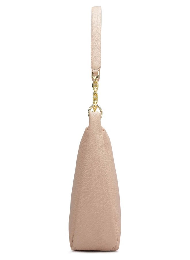 Da Milano Leather Pink Leather Hobo (Medium) - Image 3