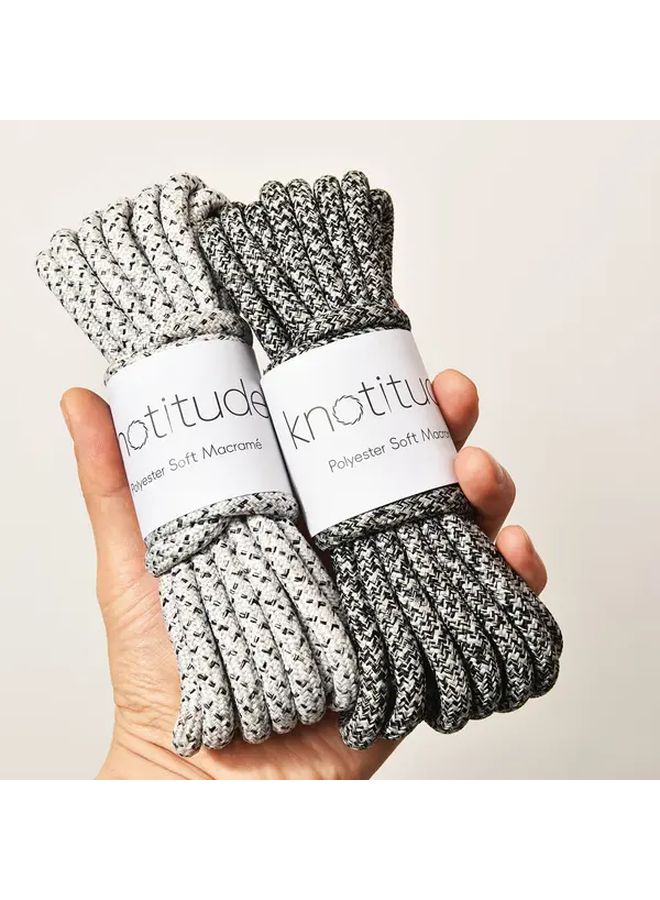 8mm Heavy Duty Braided Rope Navy Blue Gradient Tangle Free 5m Outdoor Crafts - Image 4