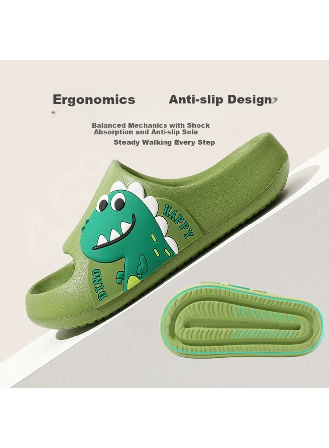 Daddy Pig Piggy Dad Children's Slippers Boys Summer Home Indoor Bath Anti-slip Girls New Simple Baby Sandals Yellow 20 - Image 4
