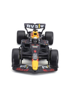 Bburago Bburago 1/43 Oracle Red Bull Racing RB18 (2022) with Verstappen Helmet - Authentic Livery & Detailed Logos  - Image 3