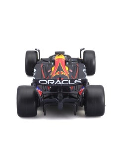 Bburago Bburago 1/43 Oracle Red Bull Racing RB18 (2022) with Verstappen Helmet - Authentic Livery & Detailed Logos  - Image 4