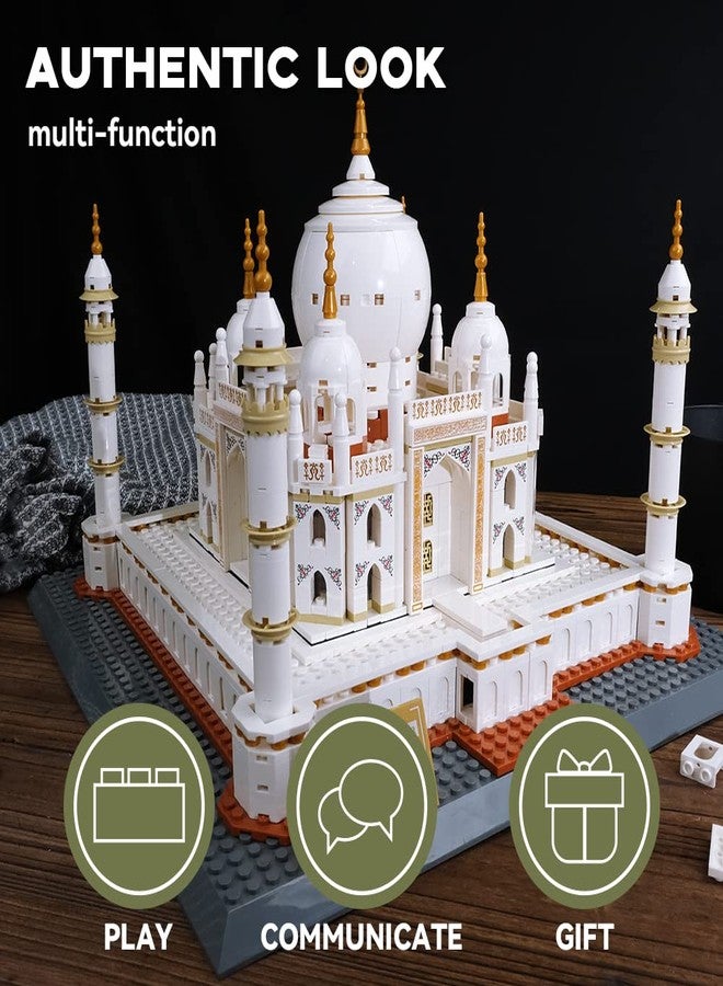 ArtorBricks Architectural Taj Mahal Large Collection Building Set Model Kit and Gift for Adults (1503 Pieces) - Image 3