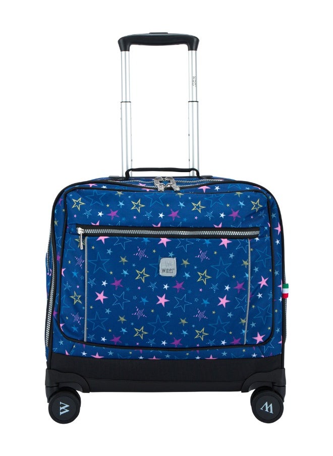 Wires 3 Piece Kids School Trolley Bag laptop compartment8Wheels With Lunch bag & Pencil Case  - Image 5