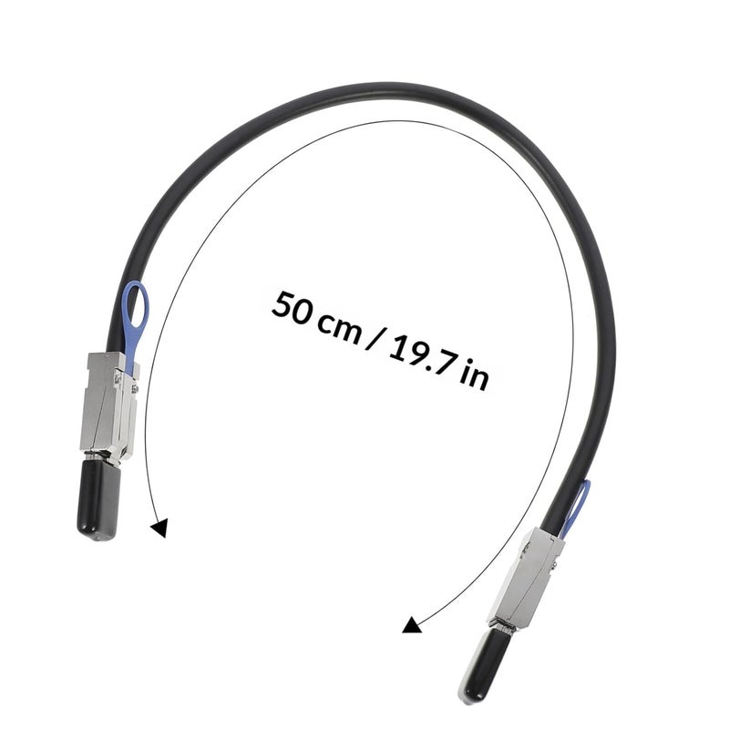 Mini Serial Attached to Mini Serial Attached 26-pin Sff-8088 High-Speed Data Transmission Cable 0.5 Meter for Server Storage and Disk Array Controller Internal Connection - Image 2