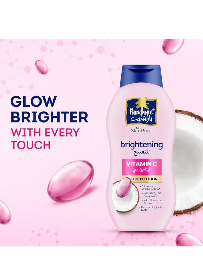 Parachute Brightening Vitamin C Body lotion 400 ml - Image 3