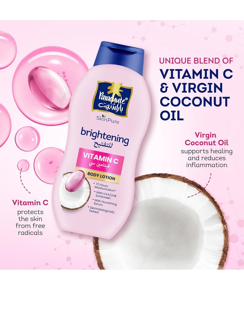 Parachute Brightening Vitamin C Body lotion 400 ml - Image 4