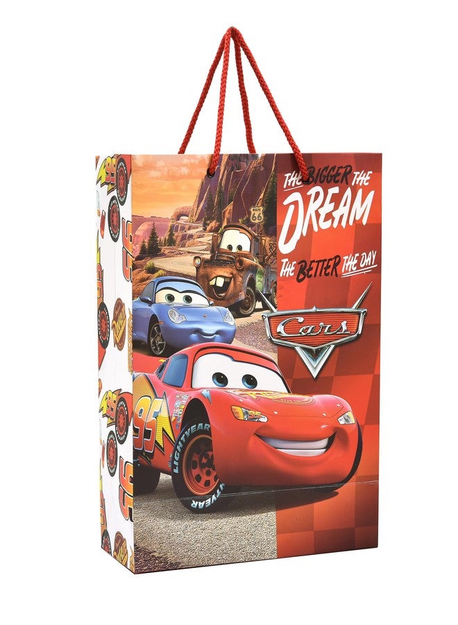 PPJ ® -HAPPY BIRTHDAY SUPER CARS THEME (CARTOON THEME) PARTY (30 Pcs.) PAPER CARRY BAG, 10 Inch X 12 Inch X 4 Inch RETURN GIFT/HAPPY BIRTHDAY/RETURN GIFTS/GIFTS/GIFT BAGS/GIFT COVERS (Pack of 30) - Image 2