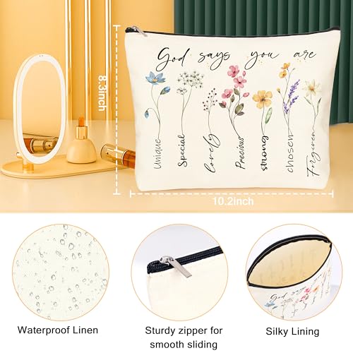 SiplyHaven Christian Gifts for Women Gifts for Christians Gift for Women Inspirational Religious Spiritual Gift for Christians Religious Persent Faith Based God Says You Are - Image 5