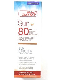 Skin Doctor SPF 80 Whitening Sun Protection Face Cream 