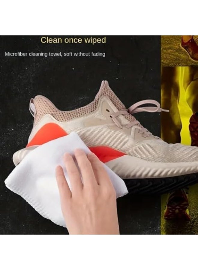 Athletic shoe cleaning kit, including cleaning brush, foam, and wet wipes; a universal set for athletic shoes and sneakers. - Image 5