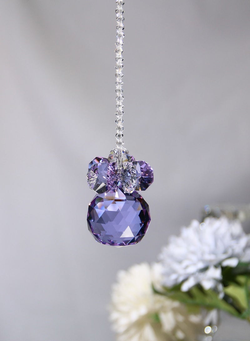 ريرلي ثلج صغير كريستال المنشور المعلقات المستخدمة في السيارات والديكور المنزلي - Image 2